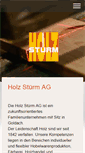Mobile Screenshot of holzstuerm.ch